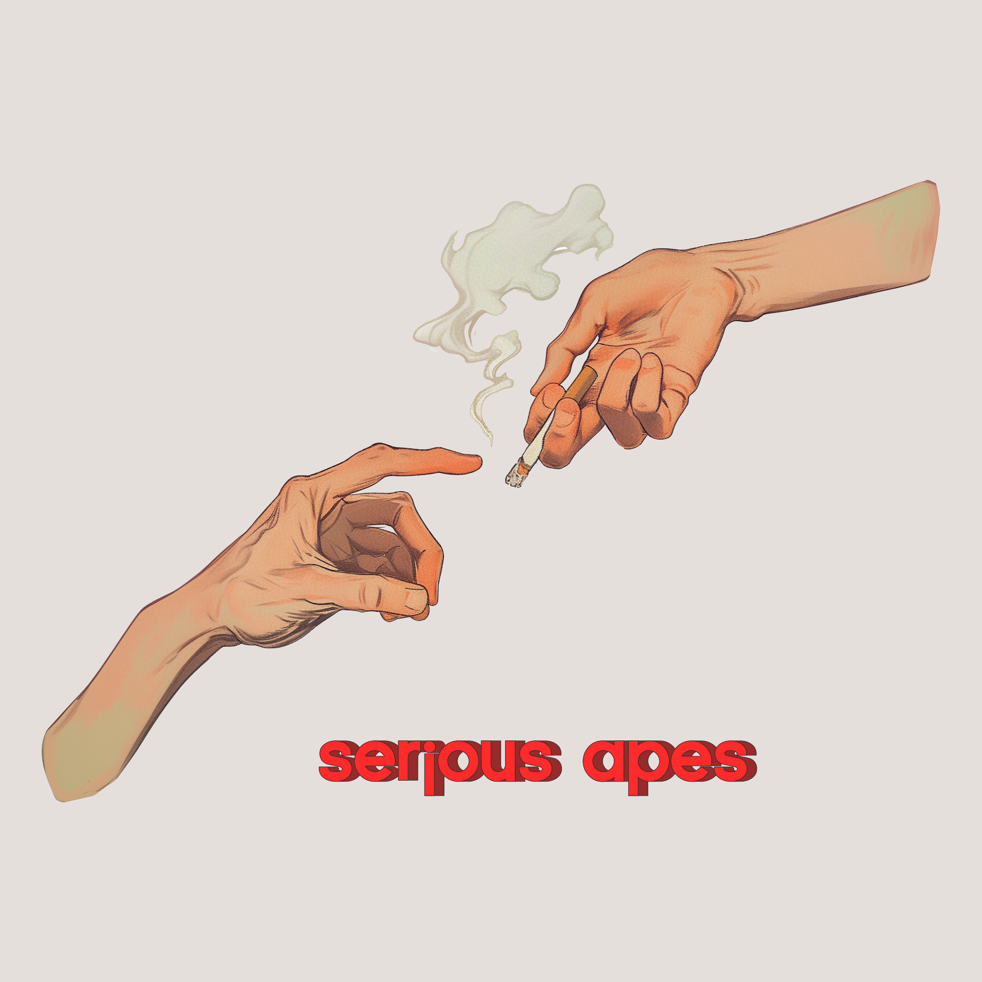 Sistine Cigarette - backprint